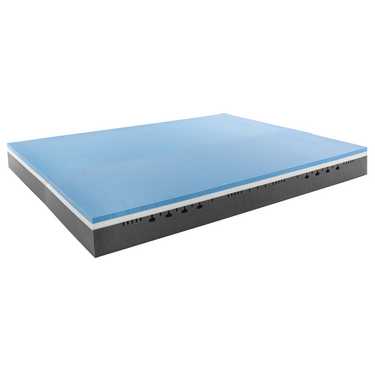 Matelas viscoélastique Sleezzz Premium 140 x 200 cm, hauteur 20 cm, degré de fermeté H2/H3, avec poignées réversibles