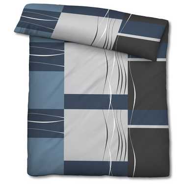 Lot de deux draps en microfibre Castell 135 x 200 + 80 x 80 cm