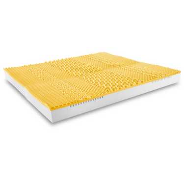 Matelas viscoélastique 7 zones Sleezzz Smart 180 x 200 cm, hauteur 18 cm, degré de fermeté H3 avec mousse à mémoire de forme Air