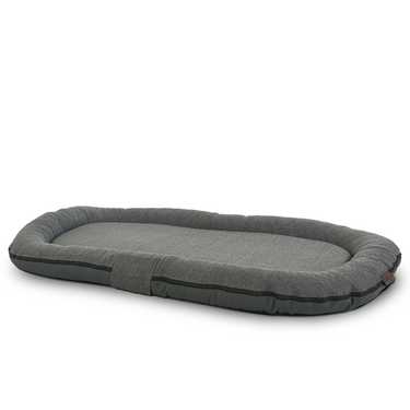 120 x 80 x 10 cm Petzzz coussin pour chien anthracite taille M