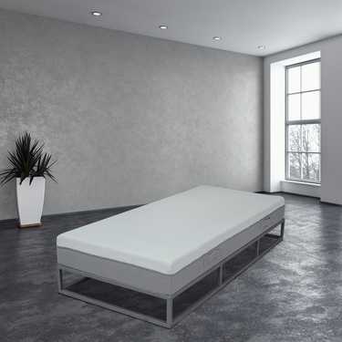 Matelas viscoélastique Sleezzz Premium 100 x 200 cm, hauteur 20 cm, degré de fermeté H2/H3, avec poignées réversibles