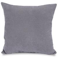 Coussin décoratif gris nuage 45 x 45 cm