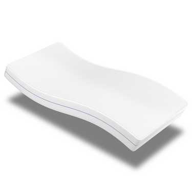 Matelas ergonomique 100x200 cm 7 zones Supportho Premium, hauteur 18 cm, degré de fermeté H2/H3