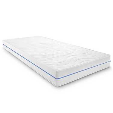 Lot de deux matelas ergonomiques 100x200 cm 7 zones Supportho Premium, hauteur 18 cm, degré de fermeté H2/H3 Twin