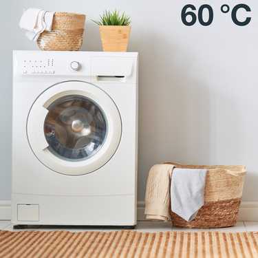 Castell linge de lit en coton-linon 155 x 220 cm + 80 x 80 cm