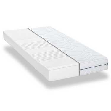 Matelas orthopédique en mousse froide Supportho Premium 100 x 200 cm, hauteur 18 cm, degré de fermeté H2/H3 + Oreiller confort Supportho effet gel 40 x 80 cm