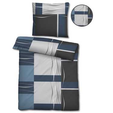 Lot de deux draps en microfibre Castell 135 x 200 + 80 x 80 cm