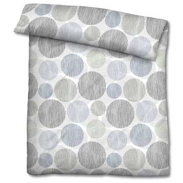 Lot de deux draps en microfibre Castell 135 x 200 + 80 x 80 cm