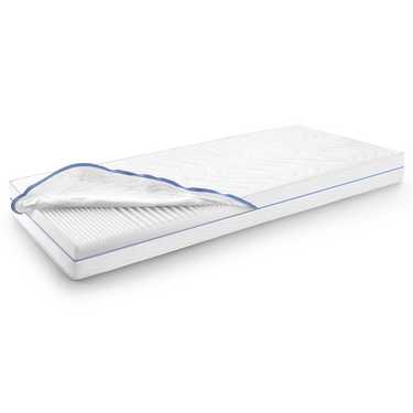 Lot de deux matelas ergonomiques 100x200 cm 7 zones Supportho Premium, hauteur 18 cm, degré de fermeté H2/H3 Twin