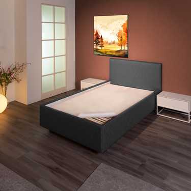 Sleezzz Basic, protège-matelas en feutre aiguilleté 90 x 200 cm, à poser sur le sommier, blanc