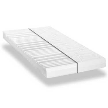 Matelas Premium 7 zones 100x200 cm CloudComfort, hauteur 15 cm, degré de fermeté H2/H3 + couverture douillette Sleezzz® Smart 140 x 200 cm