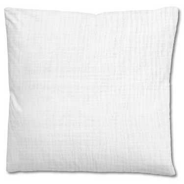 Sleezzz® linge de lit mousseline blanc 135 x 200 cm + 80 x 80 cm