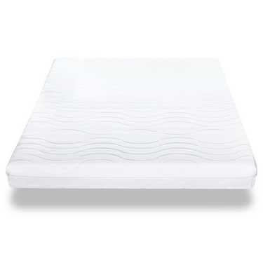 Matelas en mousse froide CloudComfort Premium 140 x 200 cm, épaisseur 15 cm, degré de fermeté H2/H3 + oreiller CloudComfort viscoélastique confort 40 x 80 cm