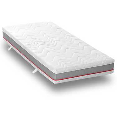 Matelas orthopédique à ressorts ensachés 7 zones Sleezzz Premium 100 x 200 cm, hauteur 23 cm, degré de fermeté H2/H3