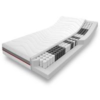 Matelas orthopédique à ressorts ensachés 7 zones Sleezzz Premium 80 x 200 cm, hauteur 23 cm, degré de fermeté H2/H3