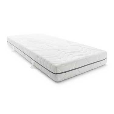 Matelas viscoélastique 7 zones Sleezzz Smart 80 x 200 cm, hauteur 18 cm, degré de fermeté H3 avec mousse à mémoire de forme Air