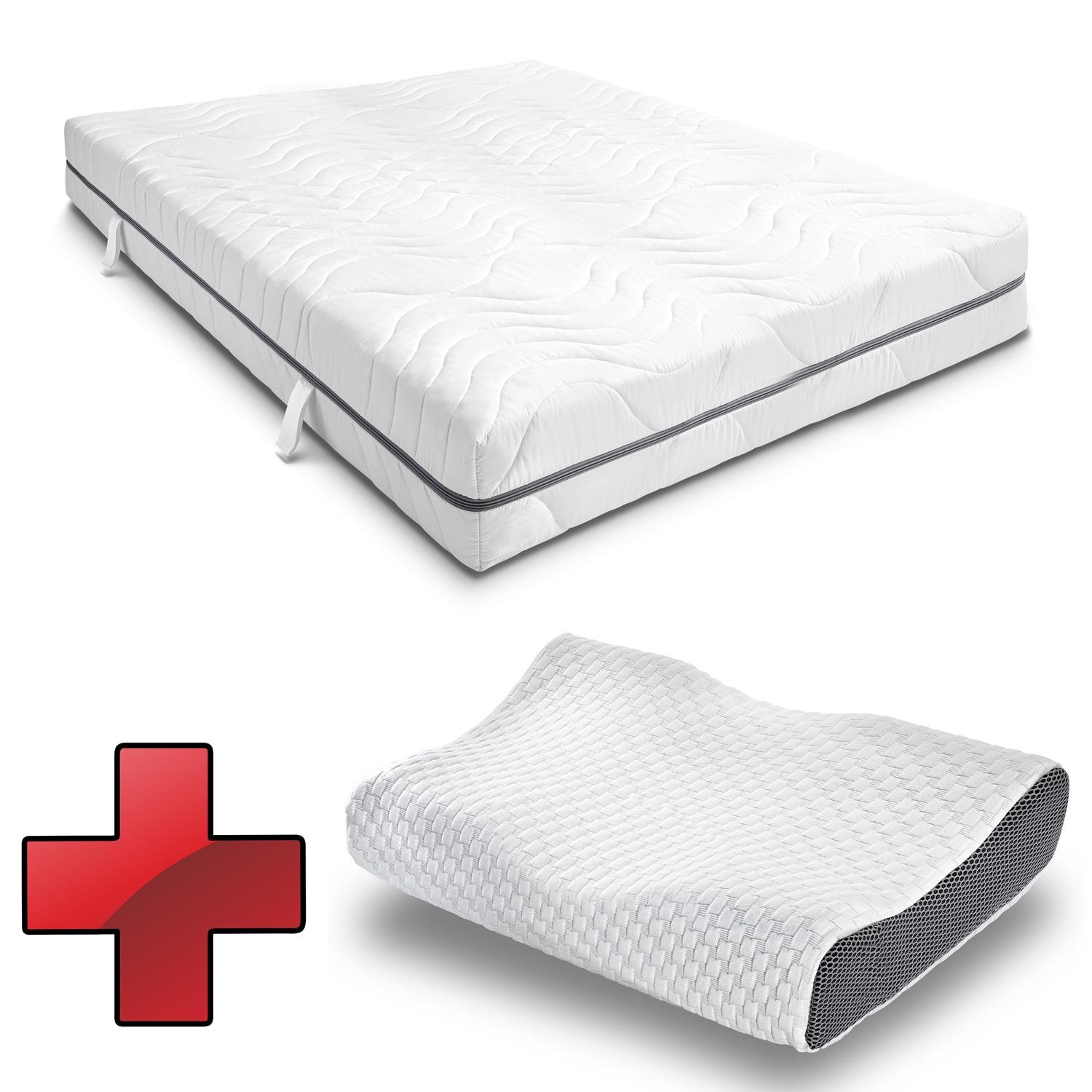 Matelas Sleezzz® Smart 140x190 cm + Oreiller en gel Sleezzz® Premium Matelas Sleezzz® Smart 140x190 cm + Oreiller en gel Sleezzz® Premium