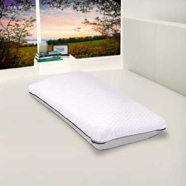 2 x Sleezzz Smart oreiller réglable en hauteur et en fermeté 33 x 75 cm