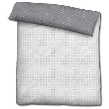 Lot de deux draps de lit Castell Biber 155 x 200 cm + 80 x 80 cm