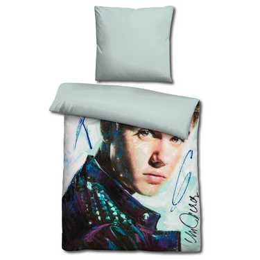 Castell microfibre linge de lit réversible Justin Bieber de Sid Maurer 135 x 200 + 80 x 80 cm