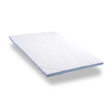 Surmatelas en mousse froide CloudComfort Cool 120 x 200 cm H2/H3, hauteur 7 cm, degré de fermeté H2/H3, surmatelas 7 zones avec face été et hiver