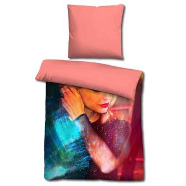 Castell microfibre linge de lit réversible Taylor Swift de Sid Maurer 155 x 220 + 80 x 80 cm