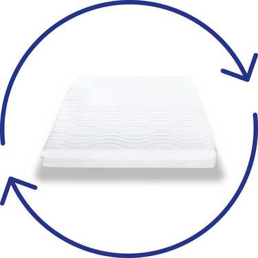 Matelas en mousse froide CloudComfort Premium 140 x 200 cm, épaisseur 15 cm, degré de fermeté H2/H3 + oreiller CloudComfort viscoélastique confort 40 x 80 cm