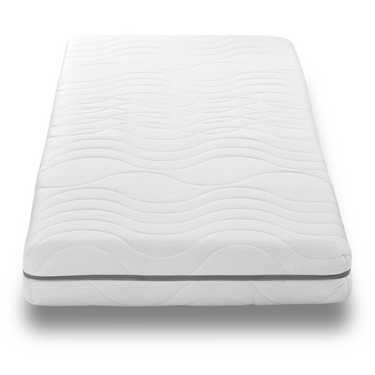 Matelas viscoélastique 7 zones Sleezzz Smart 80 x 200 cm, hauteur 18 cm, degré de fermeté H3 avec mousse à mémoire de forme Air + couverture douillette Sleezzz® Smart 140 x 200 cm gratuite