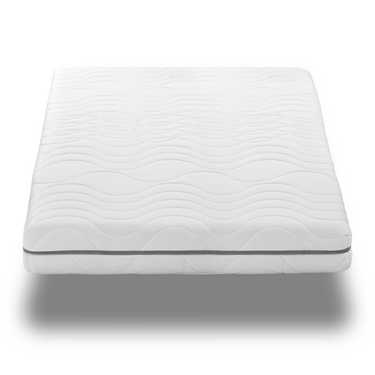 Matelas viscoélastique 7 zones Sleezzz Smart 140 x 200 cm, hauteur 18 cm, degré de fermeté H3 avec mousse à mémoire de forme Air + oreiller gel Sleezzz® Premium gratuit