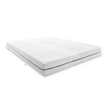 Matelas viscoélastique 7 zones Sleezzz Smart 140 x 200 cm, hauteur 18 cm, degré de fermeté H3 avec mousse à mémoire de forme Air + oreiller gel Sleezzz® Premium gratuit