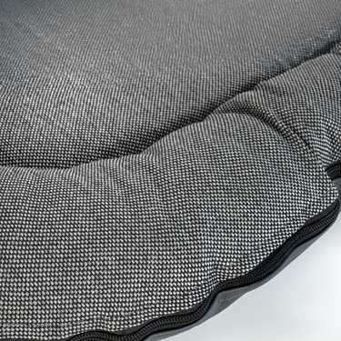 120 x 80 x 10 cm Petzzz coussin pour chien anthracite taille M