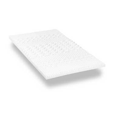 Surmatelas en mousse froide CloudComfort Cool 120 x 200 cm H2/H3, hauteur 7 cm, degré de fermeté H2/H3, surmatelas 7 zones avec face été et hiver