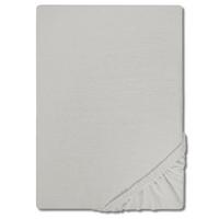 CloudComfort Basic drap-housse jersey stretch argent gris 120 x 200 cm