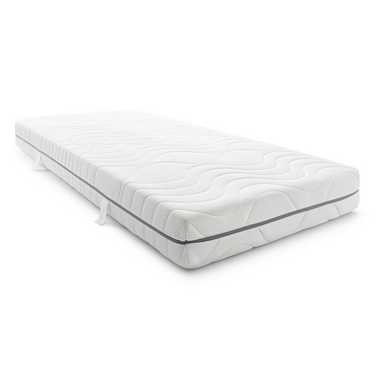 Matelas viscoélastique 7 zones Sleezzz Smart 90 x 190 cm, hauteur 18 cm, degré de fermeté H3 avec mousse à mémoire de forme Air