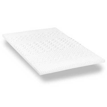 Surmatelas en mousse froide CloudComfort Cool 180 x 200 cm H2/H3, hauteur 7 cm, degré de fermeté H2/H3, surmatelas 7 zones avec face été et hiver