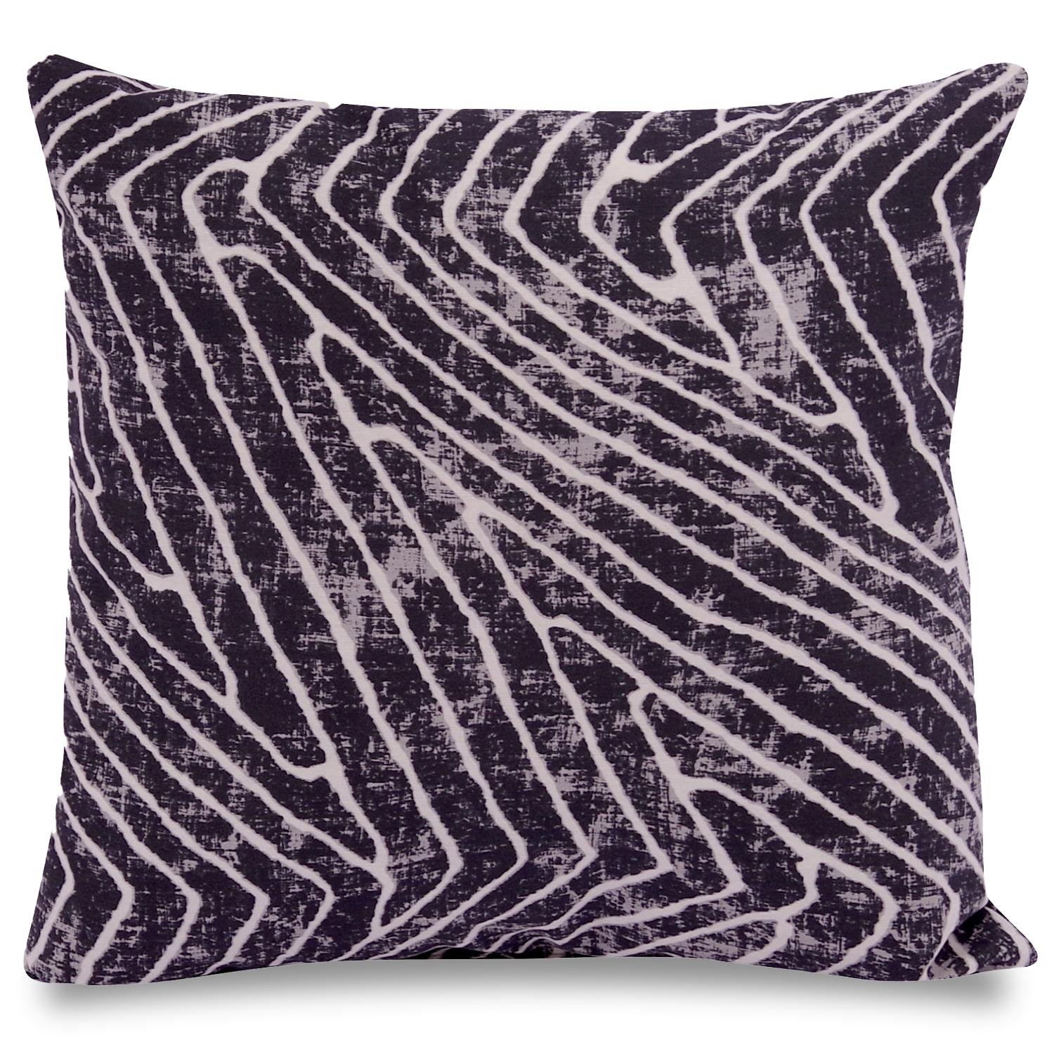 Coussin décoratif noir et blanc chic 45 x 45 cm