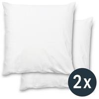 2 x Sleezzz Vital taies d'oreiller en molleton imperméable 80 x 80 cm