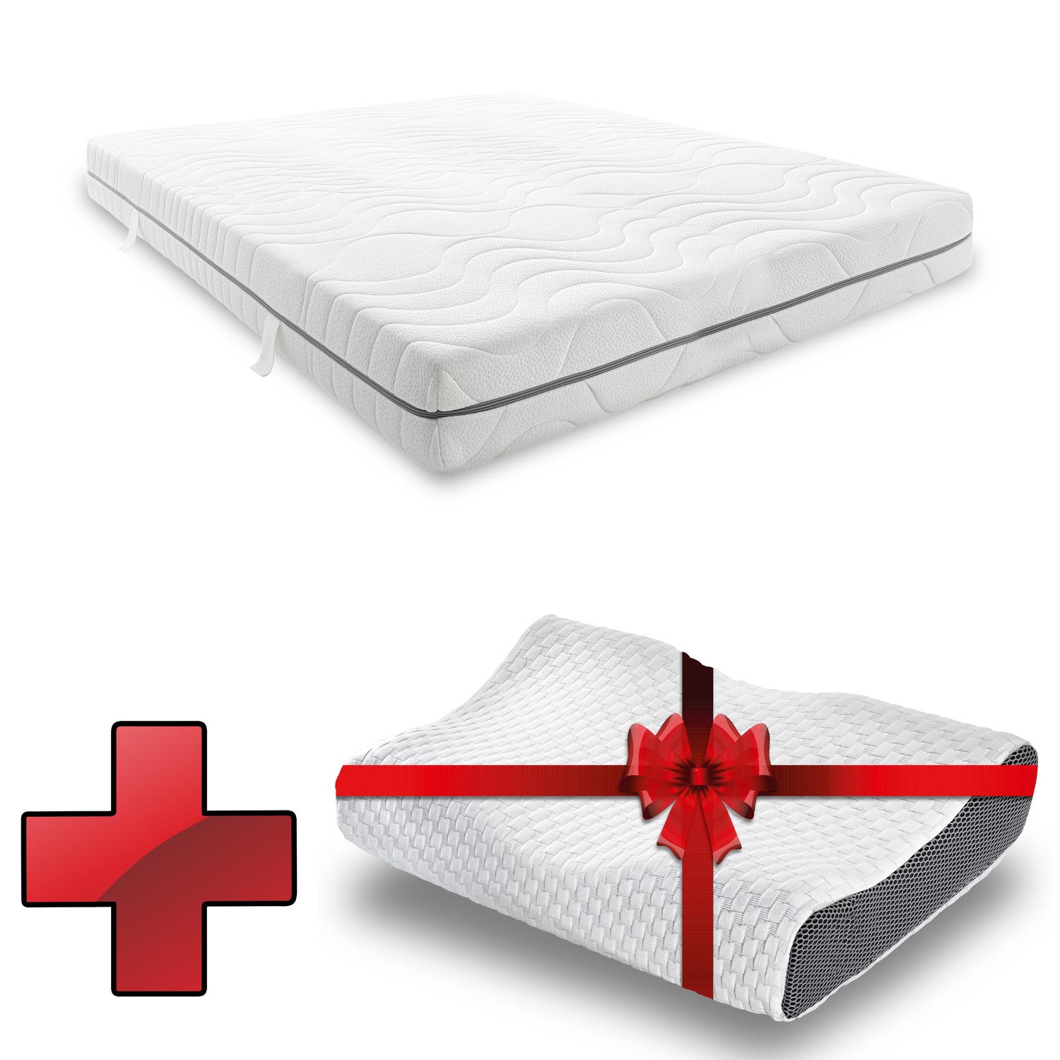 Matelas Sleezzz® Smart 140x190 cm + Oreiller en gel Sleezzz® Premium gratuit