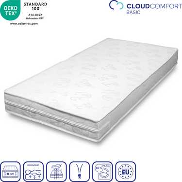 Matelas pour enfants CloudComfort Basic 60 x 120 cm