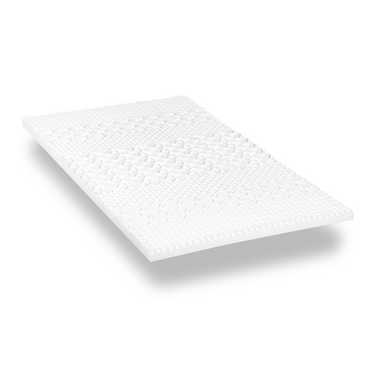 Surmatelas en mousse froide CloudComfort Cool 140 x 200 cm H2/H3, hauteur 7 cm, degré de fermeté H2/H3, surmatelas 7 zones avec face été et hiver