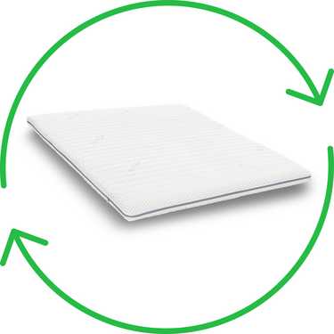 Surmatelas en mousse froide Supportho Premium Topper 140 x 200 cm H3, hauteur 9 cm, degré de fermeté H3 avec housse antibactérienne + oreiller Supportho effet gel 40 x 80 cm