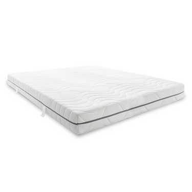 Matelas viscoélastique 7 zones Sleezzz Smart 160 x 200 cm, hauteur 18 cm, degré de fermeté H3 avec mousse à mémoire de forme Air